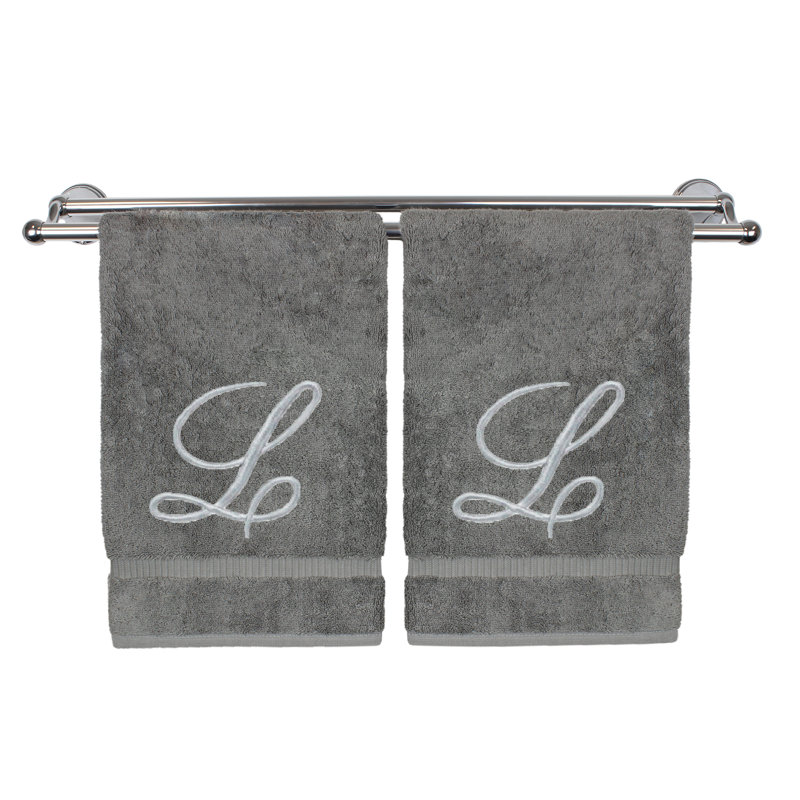 Super Plush Hand Towel, L, Gray/Silver