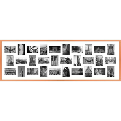Kiryak Wood Picture Frame with Mat