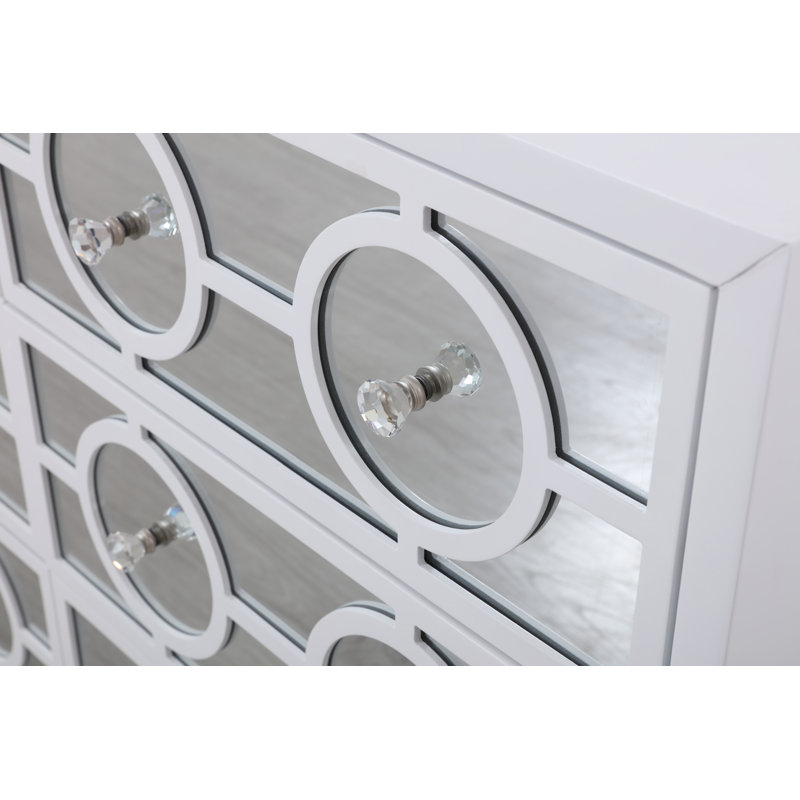 Marksbury 48'' W 6 - Drawer Dresser, White
