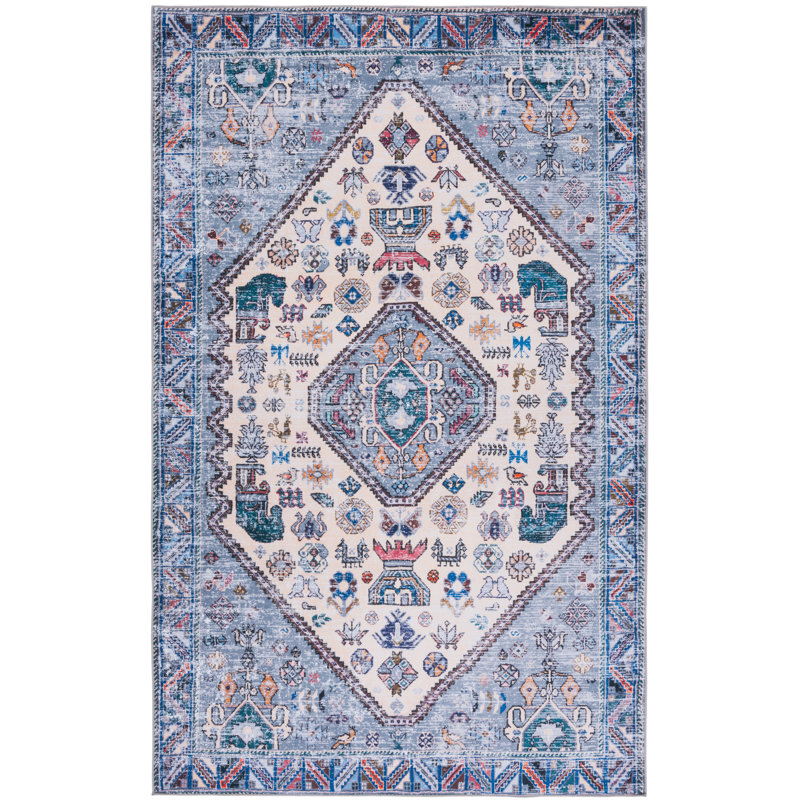 Tucson Performance Machine Washable Oriental Rug, Rectangle 3' x 5'