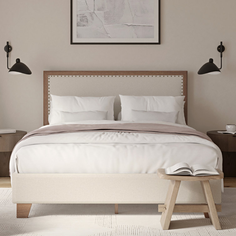 Beyers Queen Solid Wood Bed Frame