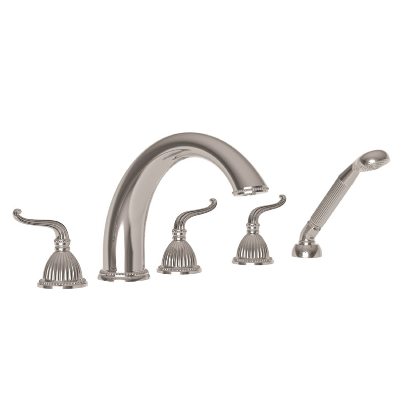 Roman Tub Faucet With Hand Shower