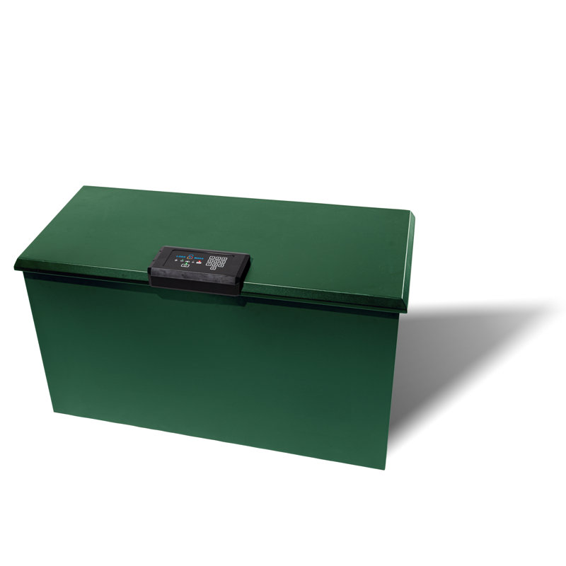Loxx Boxx X-large Steel Package Drop, Gloss Spruce