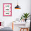 Giclée encadrée rose Good Vibes Only-1976974729-1976974733