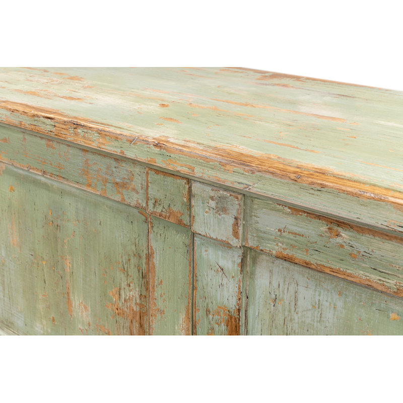 Boxholm 112'' W Solid Wood Sideboard, Sage