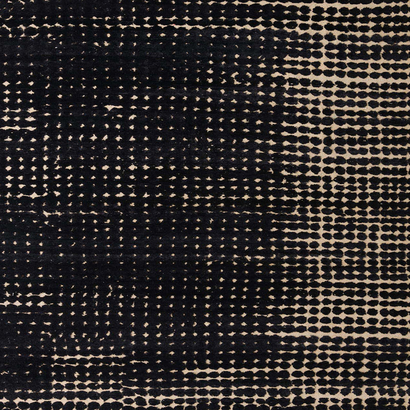 Tapis abstrait moderne Vintondale 5337, Carré 4 pi