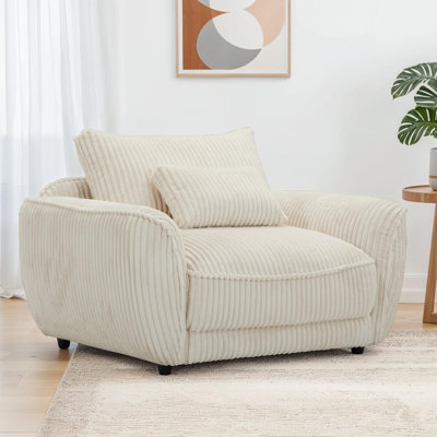 Chaise et demi avec coussin lombaire Arani