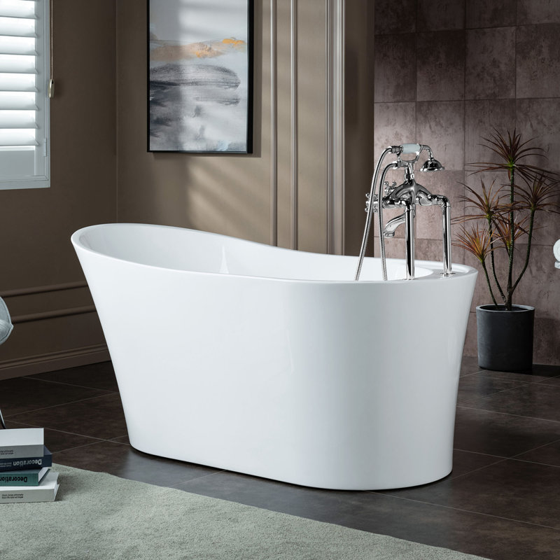Solace Deck Tub Filler with Diverter, Brushed Nickel