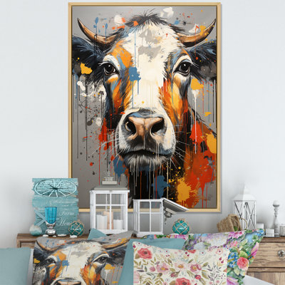 " Popart Urban Cow I "