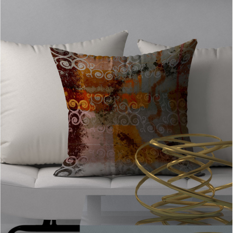 Housse de coussin carrée/insert, 20 po x 20 po