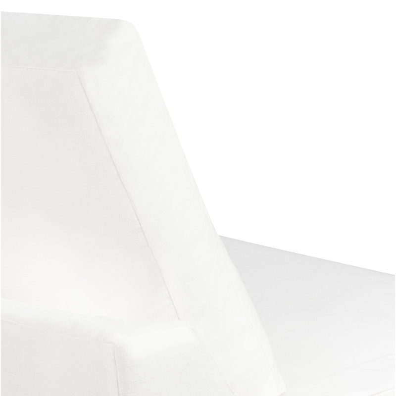 Canapé modulaire 5 pièces Wrenley, Chenille Crypton® neige Nomad