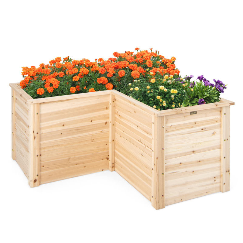 Ashaureah Wood Planter Box