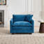 Chenille Fabric Upholstered  Armchair-589905200