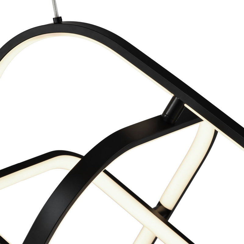 Luminaire suspendu carré DEL 30 W Sienna