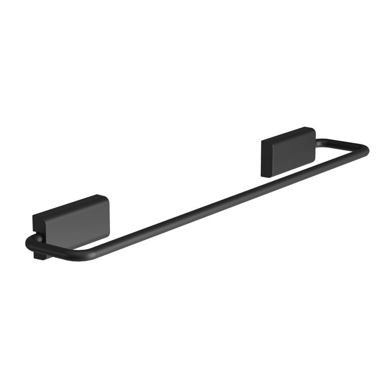 Dacota Towel Rack, Matte Black