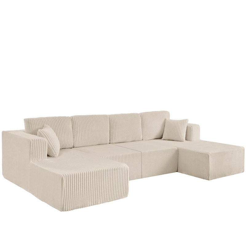 Canapé moderne compressé, Beige