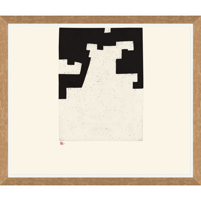 Large - Peinture encadrée sur papier