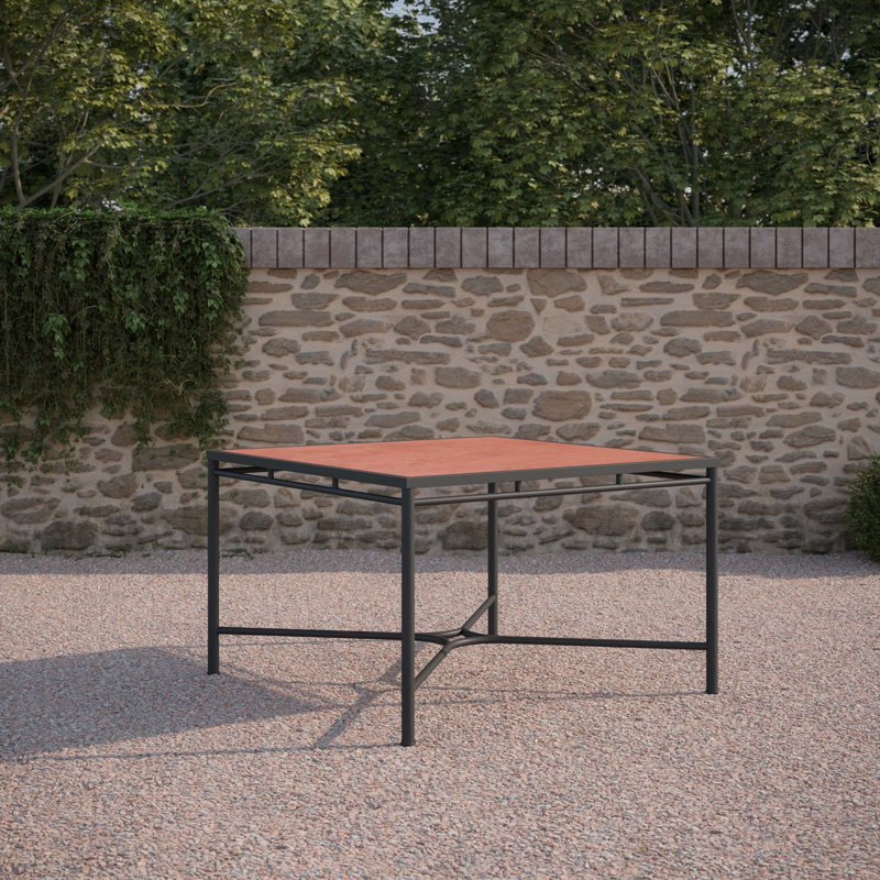 Athens Square Dining Table - Dekton Top, Umber