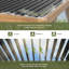 Pergola à persiennes en aluminium avec toit et rideaux réglables-99306375-129159975