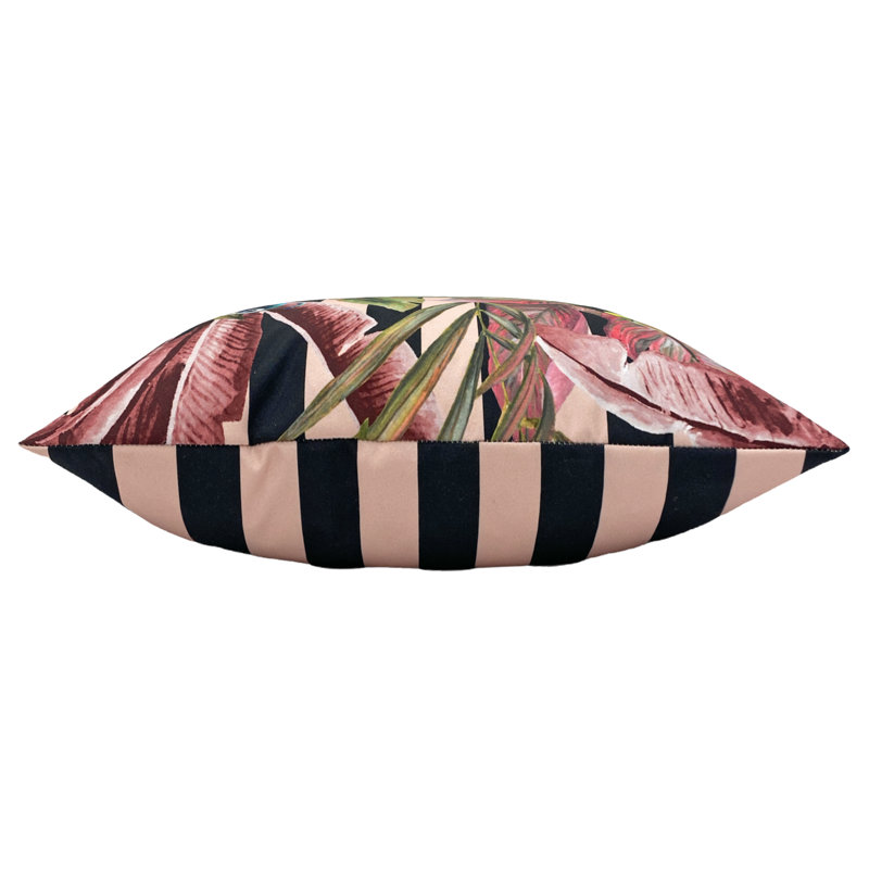 Toucan And Peacock Indoor / Outdoor Square Throw Cushion