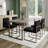 Rectangular 54'' L x 32'' W Dining Table-515278048