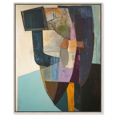 «Assembled Abstractions», reproduction d'art sur toile par Art Remedy