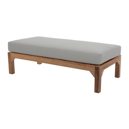 Portingale Outdoor Teak Ottoman