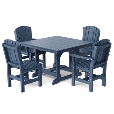 Heritage 5-Piece 44" x 44" Dining Set