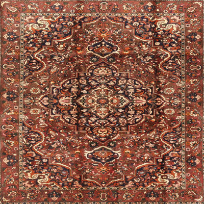 Tapis décoratif brun oriental Acad