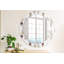 Huldar Glass Flat Wall Mirror
