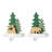 Set of 2 Christmas Reindeer&Bear Stocking Holder