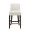 Tabouret de comptoir en chenille Beever