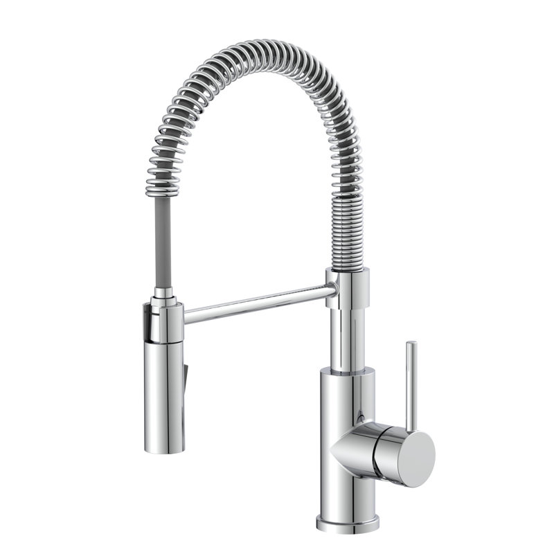 Vetta Pull Out Kitchen Faucet, Polished Chrome