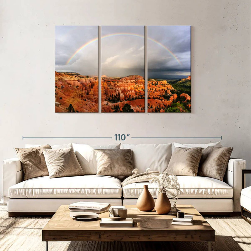Alvord Rainbow Over Bryce Canyon, H 48 po x l 74 po