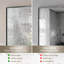 Miroir de salle de bain biseauté avec verre trempé et cadre en aluminium (ensemble de 2)-1438589272-1438589279