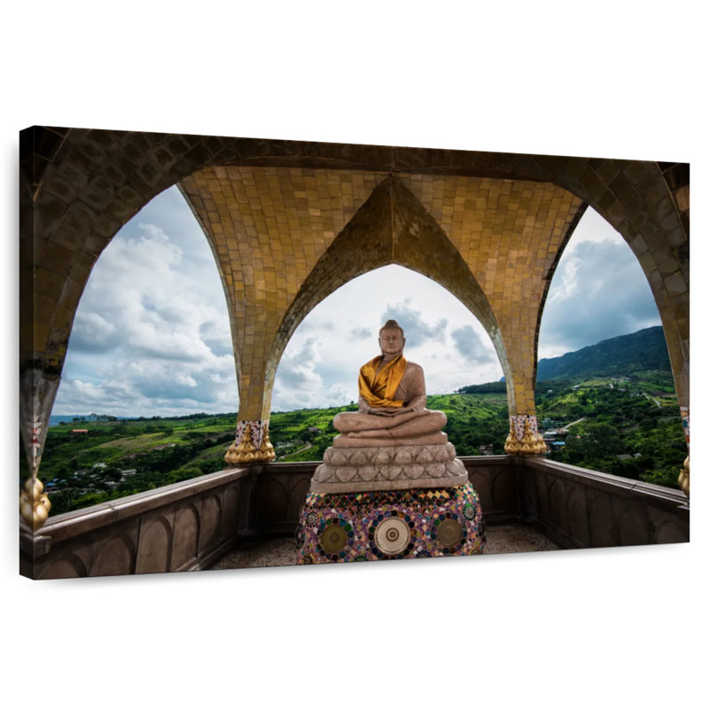 Adella Thai Buddha, 30" H x 45" W