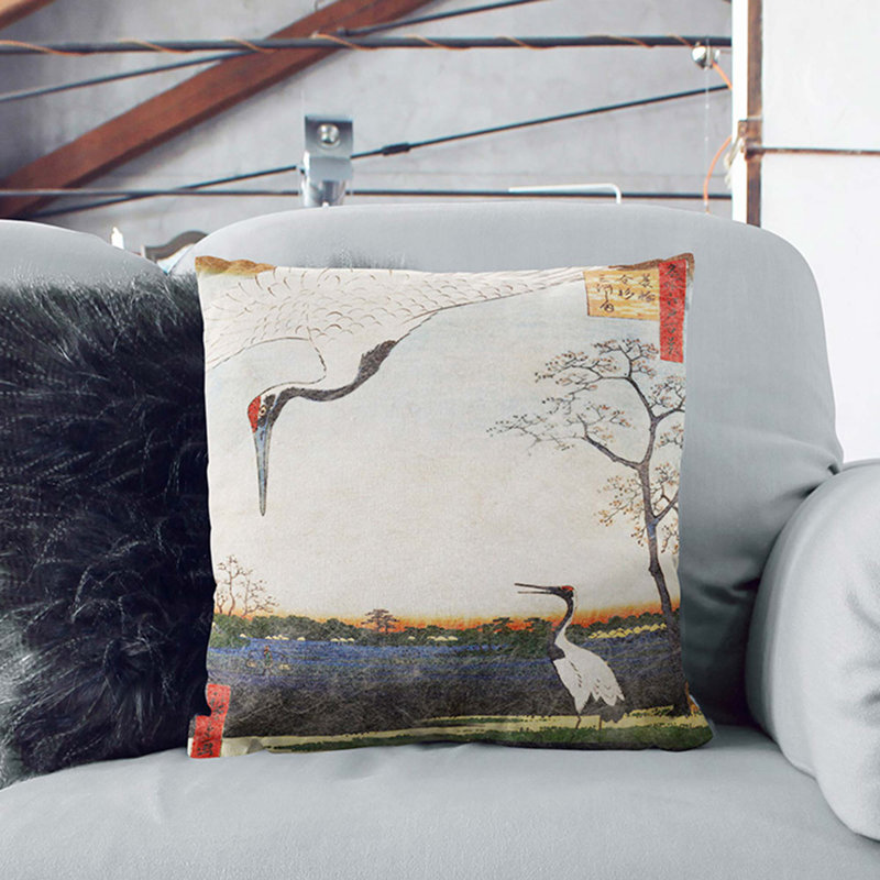 Square Throw Cushion, 55cm H x 55cm W x 20cm D