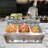 Commercial 3-spot Gas Food Warmer Restaurant Steam Table Deep Fryer 18 Liter