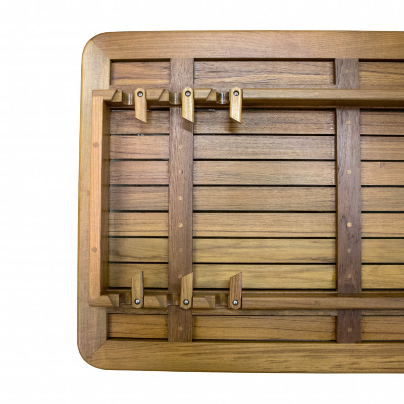 Table d'appoint pliante en bois