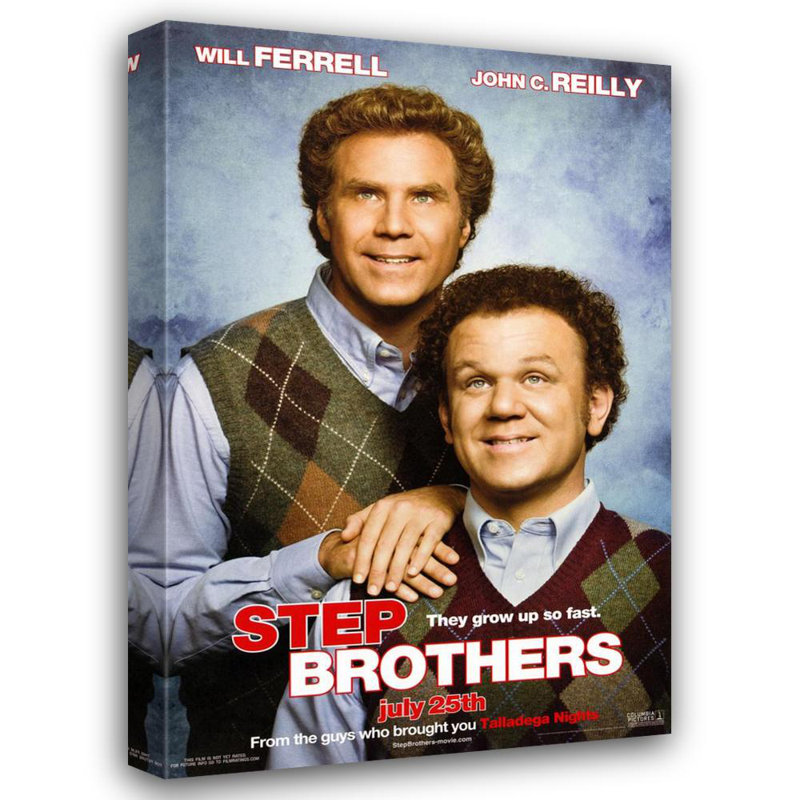 Step Brothers, 18" H x 12" W