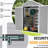 Campcraft Resin Storage Depot 6*5ft - Build, Waterproof, Rust & Proof, Large Storage, Hd Window Unit Quality Pp, Protected, Ample Clear Windows-118124193