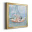 «Bright Fishing Boat II» - Toile encadrée de qualité supérieure - prête à être accrochée-310723965-310723956-310723914