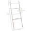 Solid Wood 5.5 ft Blanket Ladder