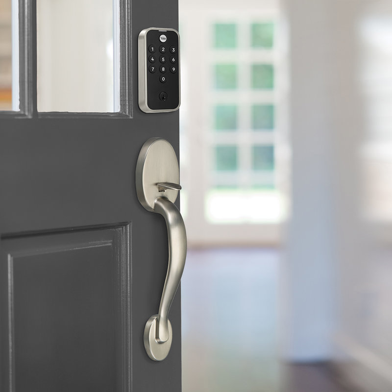 Yale Code Keypad Deadbolt, Satin Nickel