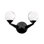 Double Bubble 2 - Light LED Armed Sconce