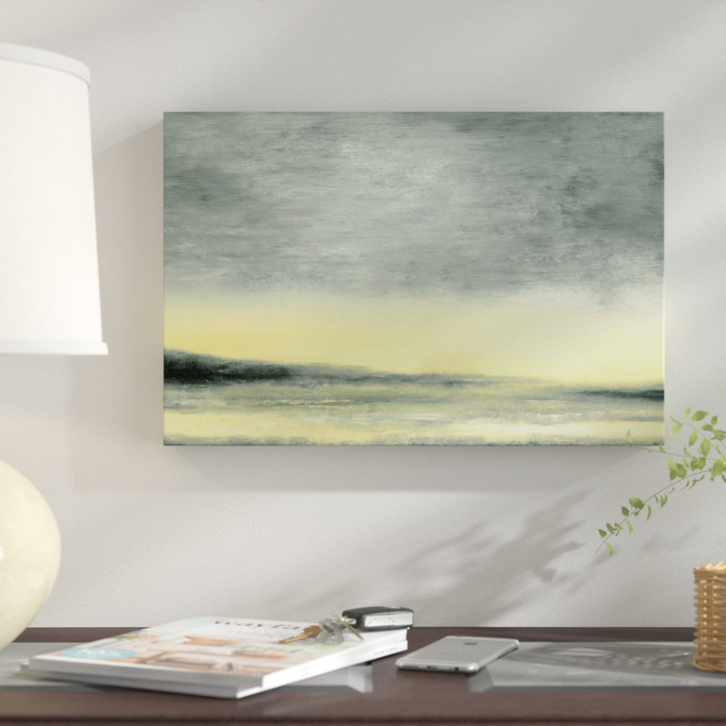 « early light », impression sur toile, H 26 po x l 40 po x P 1,5 po, Pas de tapis, Wrapped Canvas