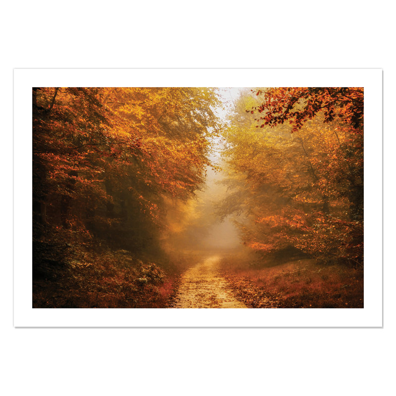 Impression d'automne, H 28 pi x l 40 po x P 0,1 po