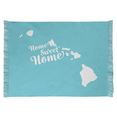 Tapis honolulu blue area home