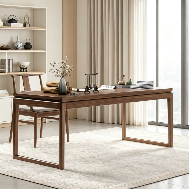 Bureau de style simple et rétro