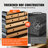 Medium Density Fiberboard (MDF) Hair Tool Holder